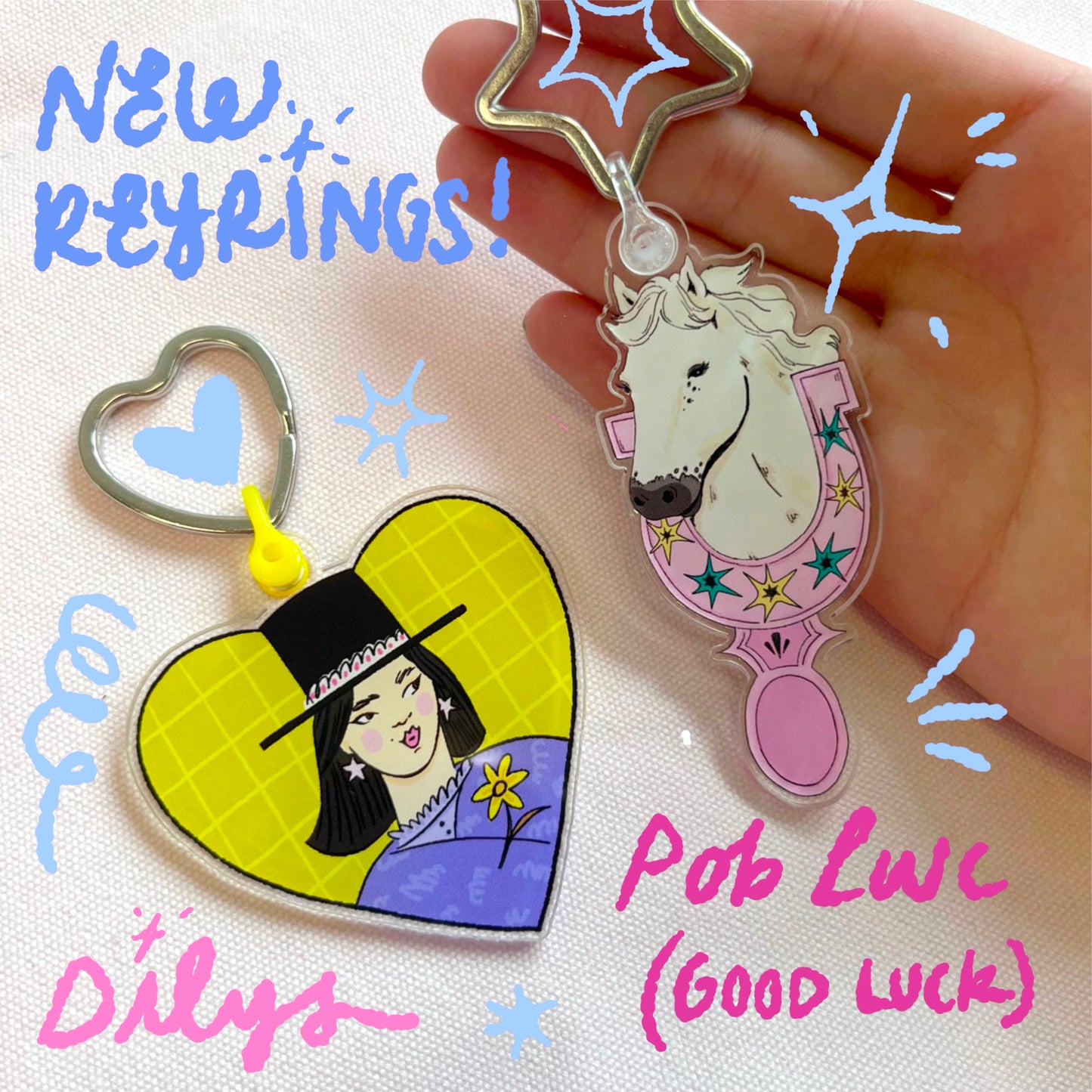 Pob Lwc Keyring