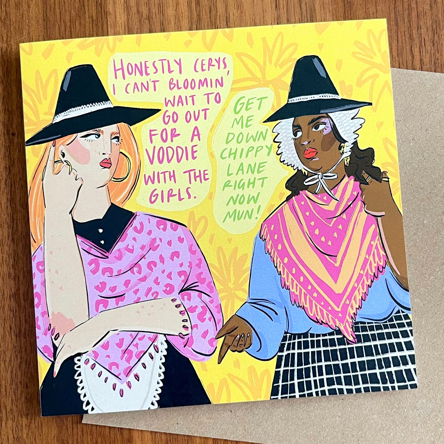 Nerys and Cerys Card