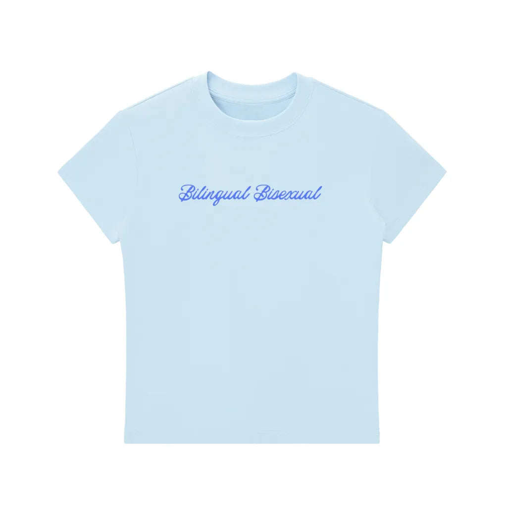 Bilingual Bisexual Fitted T-shirt