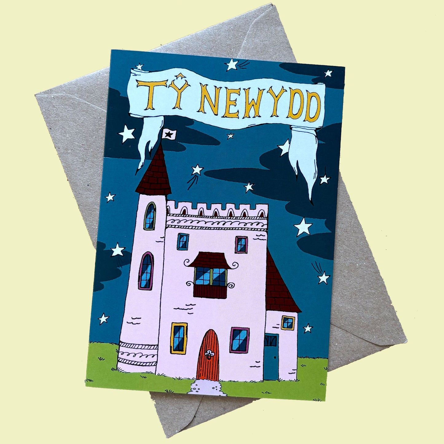 Ty Newydd / New House Card