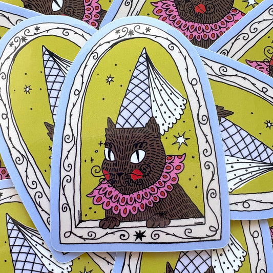 Window Cat Sticker