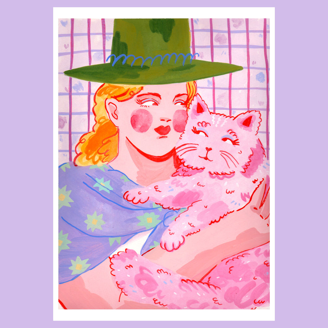 Cat Lady Print