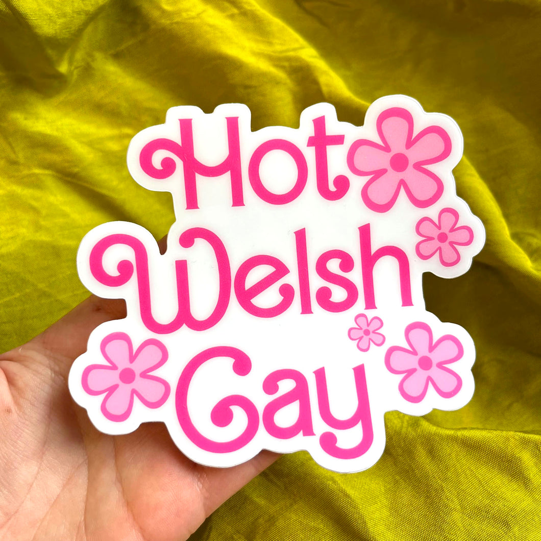 Hot Welsh Gay Bumper Sticker