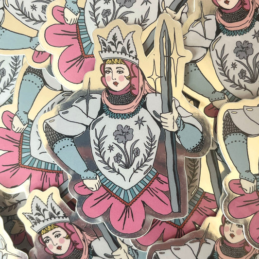 Knightstress Sticker