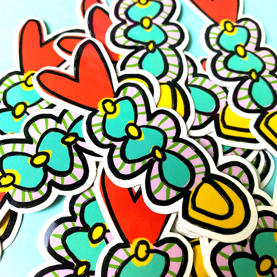 Love Spoon Sticker